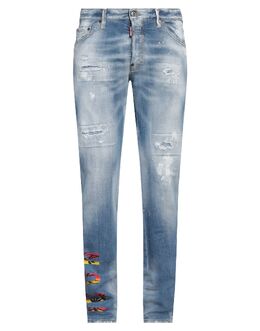Dsquared2: Синие джинсы 