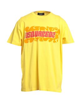 Dsquared2: Жёлтая футболка 
