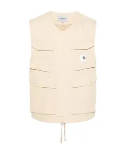 Carhartt WIP: Бежевый жилет 