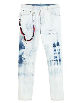 Dsquared2: Синие джинсы 