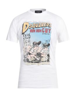 Dsquared2: Белая футболка 