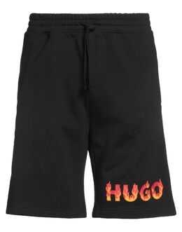 Hugo Boss: Чёрные шорты 