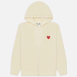 Comme des Garcons Play: Красная толстовка  Heart