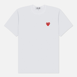 Comme des Garcons Play: Красная футболка 