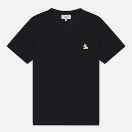 Maison Kitsune: Чёрная футболка 