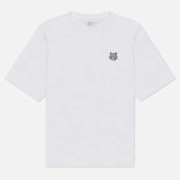 Maison Kitsune: Белая футболка 