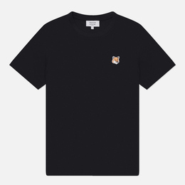 Maison Kitsune: Чёрная футболка 