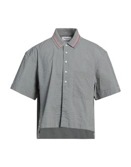 Thom Browne: Серая рубашка 