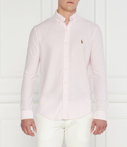 Polo Ralph Lauren: Розовая рубашка 