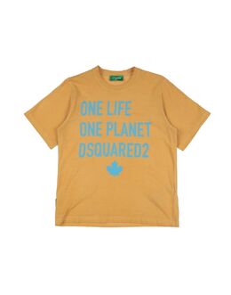Dsquared2: Оранжевая футболка 