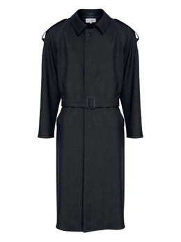 MM6 Maison Margiela: Плащ из шерсти 