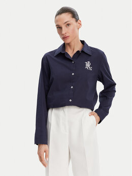 Lauren Ralph Lauren: Синяя рубашка 