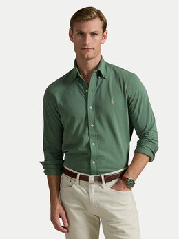 Polo Ralph Lauren: Зелёная рубашка 