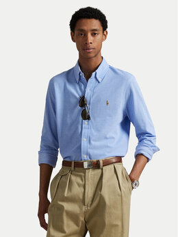 Polo Ralph Lauren: Голубая рубашка 