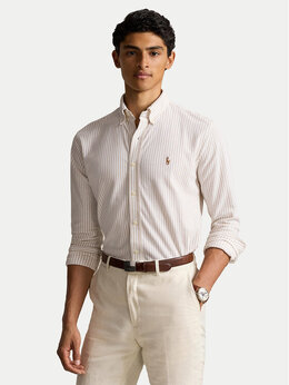 Polo Ralph Lauren: Бежевая рубашка 