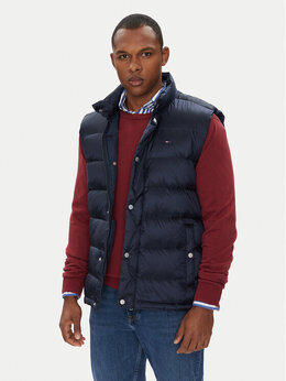 Tommy Jeans: Синий жилет 