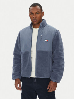 Tommy Jeans: Синяя куртка 