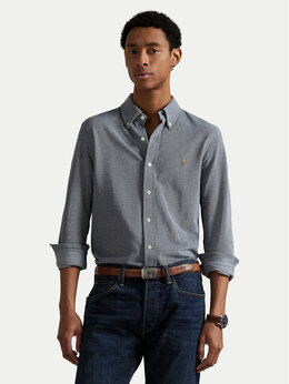 Polo Ralph Lauren: Синяя рубашка 