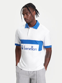 United Colors Of Benetton: Белая рубашка 