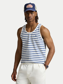 Polo Ralph Lauren: Синяя майка 