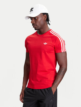 Adidas: Обтягивающая футболка  Adicolor