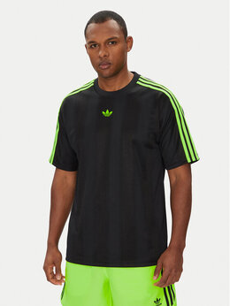 Adidas: Жаккардовая футболка  Adicolor
