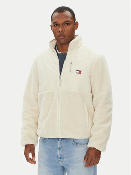 Tommy Jeans: Бежевая куртка 