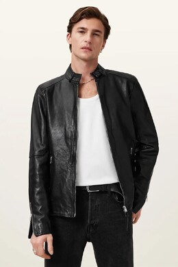 Allsaints: Кожаная куртка  Cora