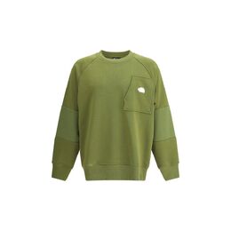 The North Face: Зелёная толстовка 