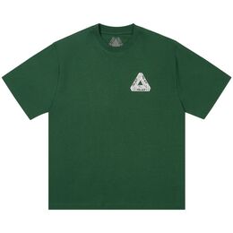 Palace: Зелёная футболка 