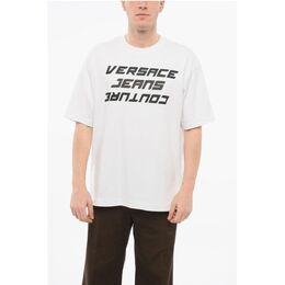 Versace: Футболка свободного кроя 