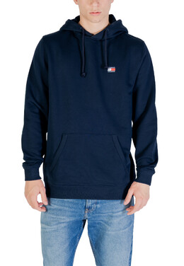 Tommy Jeans: Голубая толстовка 