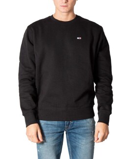 Tommy Jeans: Чёрная толстовка 