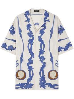 Versace: Белая рубашка 