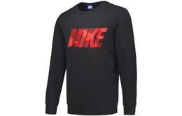 Nike: Чёрная толстовка 