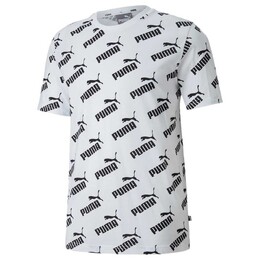 PUMA: Футболка  Amplified с принтом