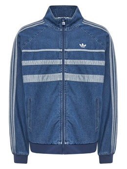 Adidas: Голубая толстовка  Adicolor