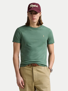 Polo Ralph Lauren: Зелёная футболка 