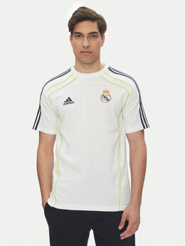 Adidas: Белая футболка  Madrid