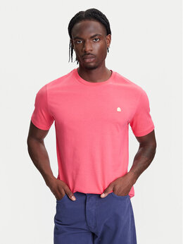 United Colors Of Benetton: Розовая футболка 