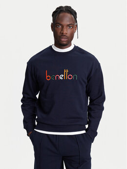 United Colors Of Benetton: Синяя толстовка 