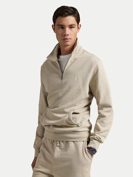 Polo Ralph Lauren: Бежевая толстовка 