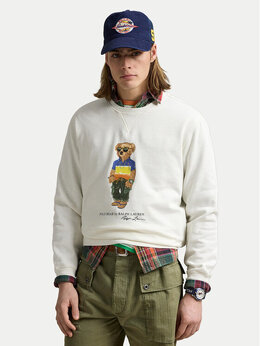 Polo Ralph Lauren: Белая толстовка 