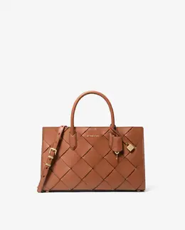 MICHAEL Michael Kors: Коричневая сумка 