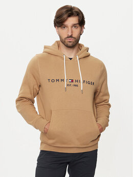 Tommy Hilfiger: Коричневая толстовка 