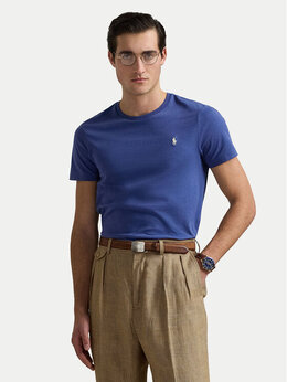 Polo Ralph Lauren: Синяя футболка 