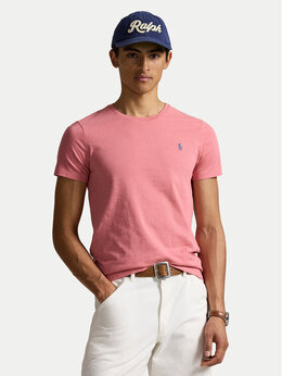 Polo Ralph Lauren: Розовая футболка 