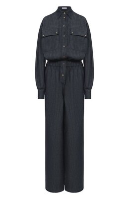 Brunello Cucinelli: Джинсовый комбинезон 