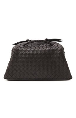 Bottega Veneta: Коричневая сумка 