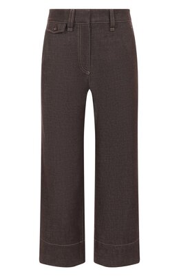 Brunello Cucinelli: Коричневые джинсы 